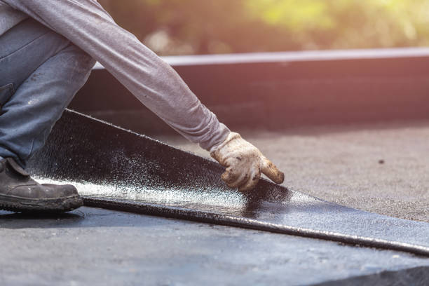 Professional Foundation Crack Repair technician working in Owensville, IN